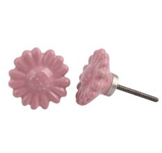 Pink Daisy Knob